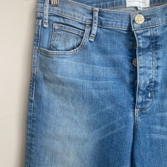 McGuire Bessette Summerset Cropped Wide Leg Jeans 30 - Picture 4 of 8